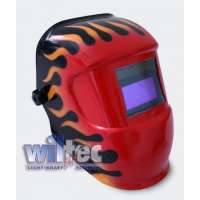 Cagoule de soudure – Masque de soudage automatique – Red Glow