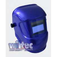 Cagoule de soudure – Masque de soudage automatique – Design Silver Blue